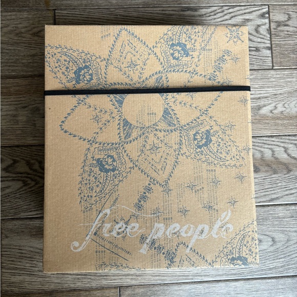 Free People Grayson Womens Leather Round Toe Knee-High Boots Size 7.5 Bronze - Picture 5 of 6